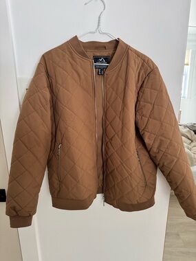 Quilted Bomber Jacket in Brown - outdoor  research